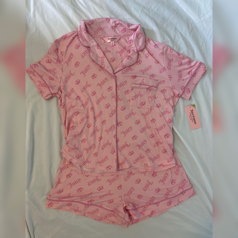 Juicy couture, pink sleep set